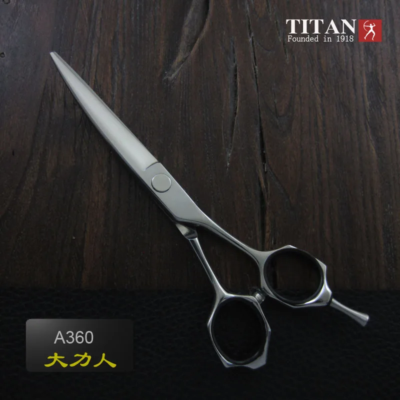 Titan Hair Cutting Scissors Set Colorful Hairdressing Salon  Kit Stainless Steel Professional Customized LOGO Scissors