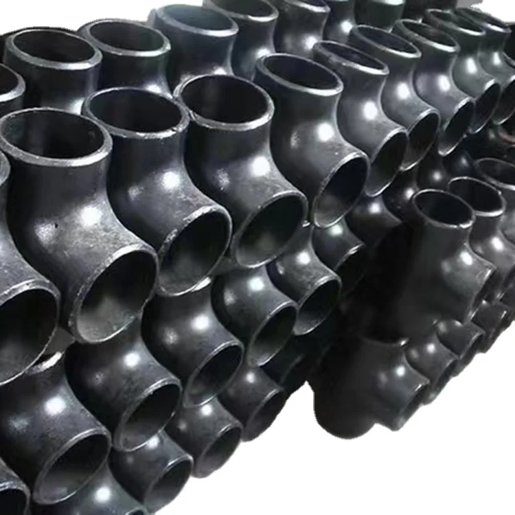 High Quality 304/316 Stainless Steel Tee And Carbon Steel Seamless Tee Premium Pipe Fittings