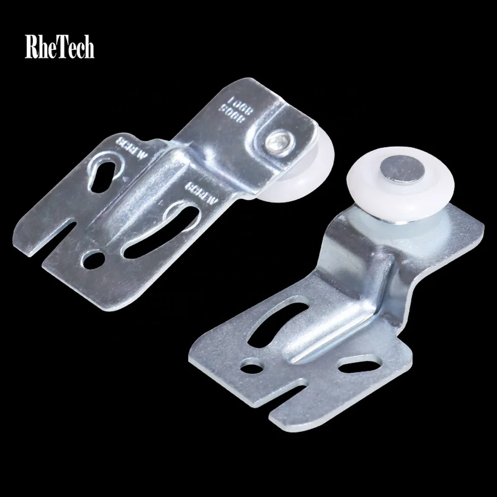 RHTECH FSC BSCI ISC Certificate OEM Factory Industrial Barn Door Hardware Kit Galvanized Sliding Door Barn Door  Kits