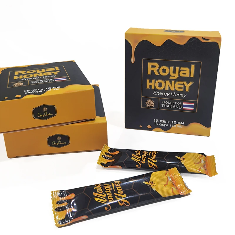 Hot-Selling Healthy Golden Honey in Unique Packaging: Free Sample Offered