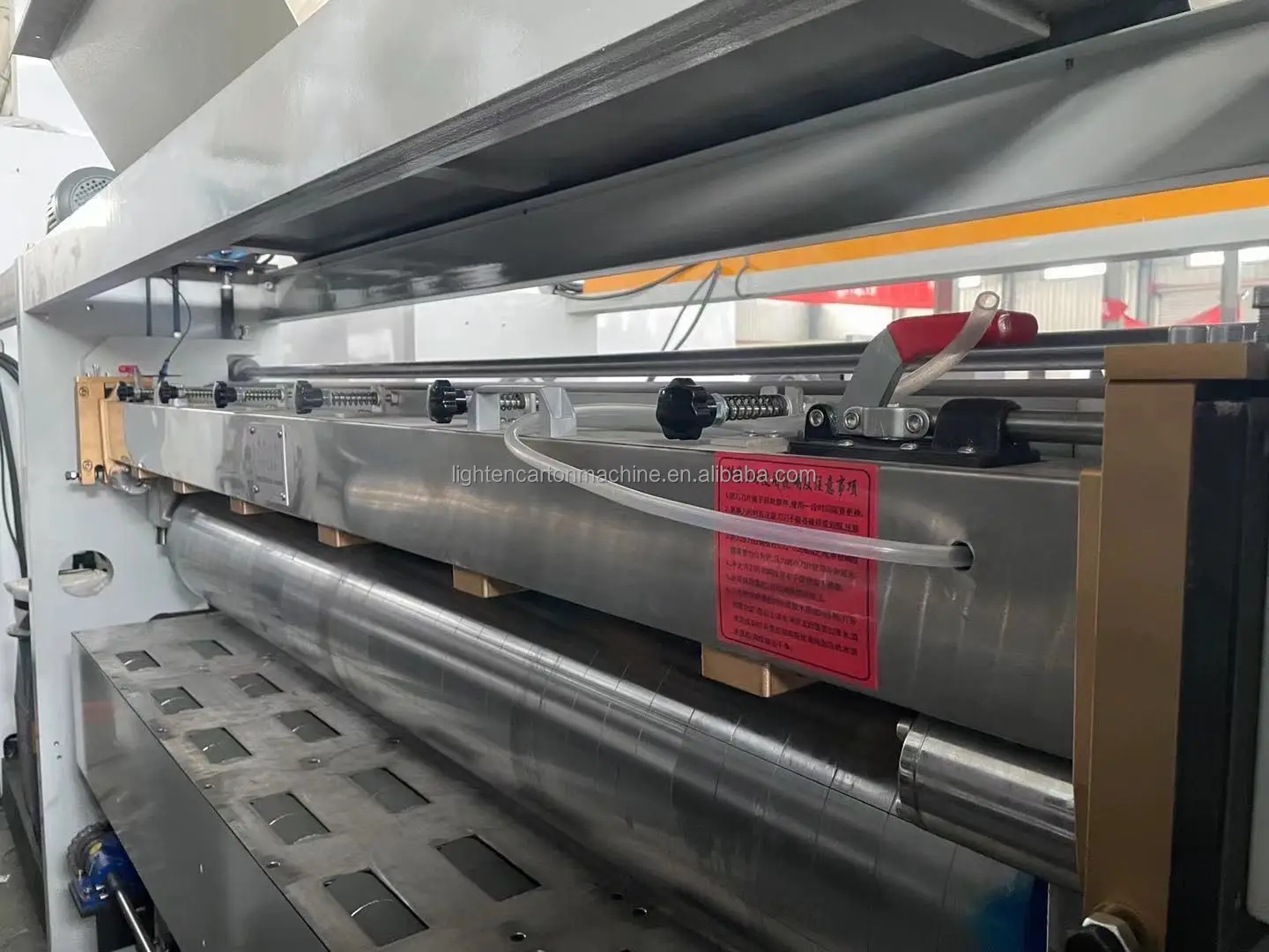 carton box rotary die cutter machine printing and cutting machine