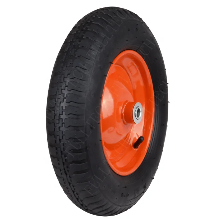 Replacement pneumatic wheelbarrow wheel inflated wheel for wheelbarrow