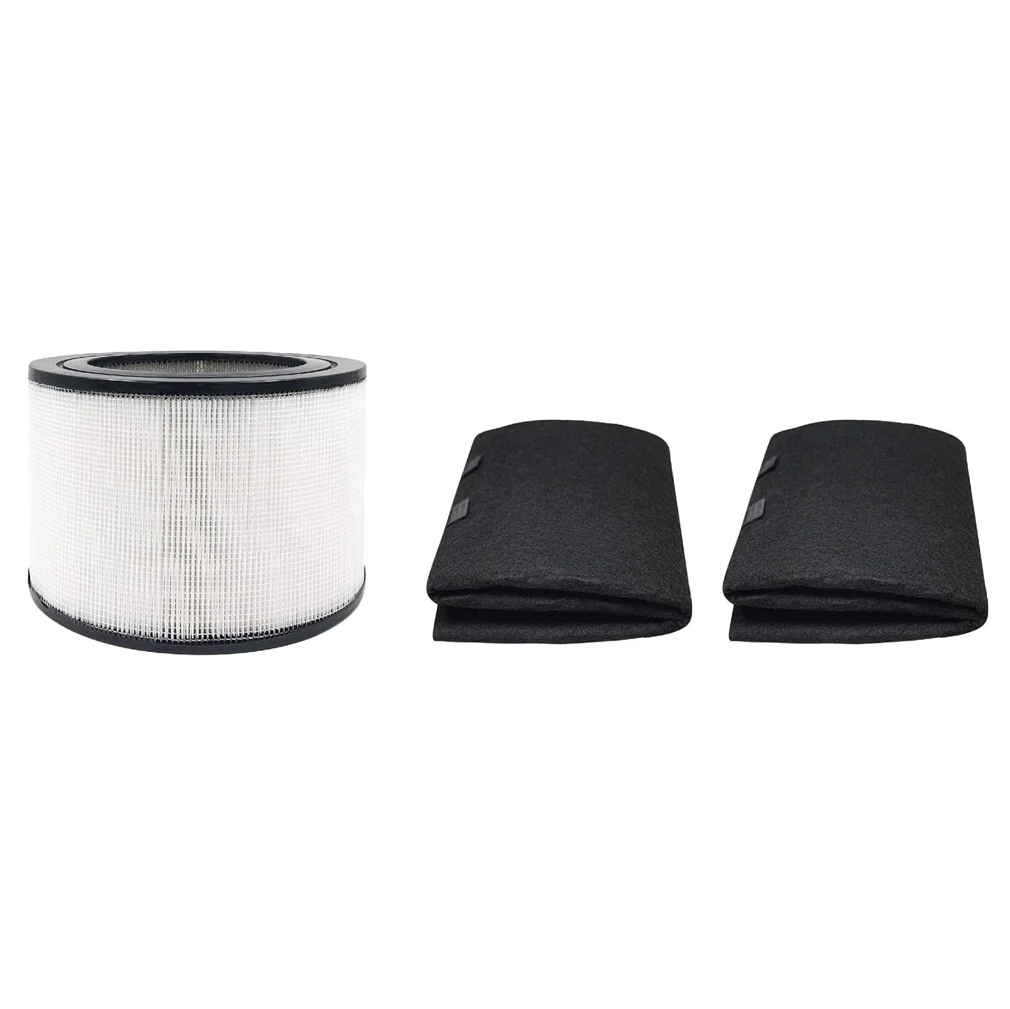 50250-S Replacement HEPA Filter and 2 Wrapping Carbon Pre-Filters for Honeywell 24000 24500 50250-S 52500, Part Number 24000