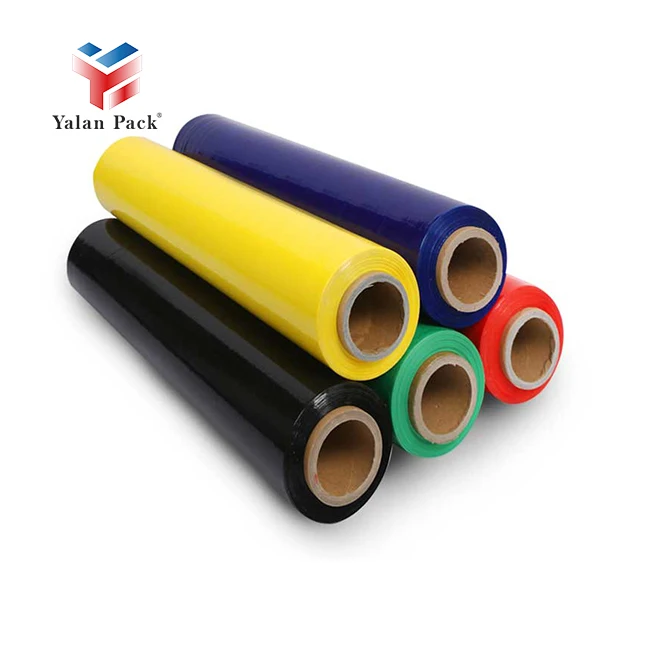 Multi-Color Cargo Packing Waterproof Anti-Puncture Shielding Hand Stretch Film