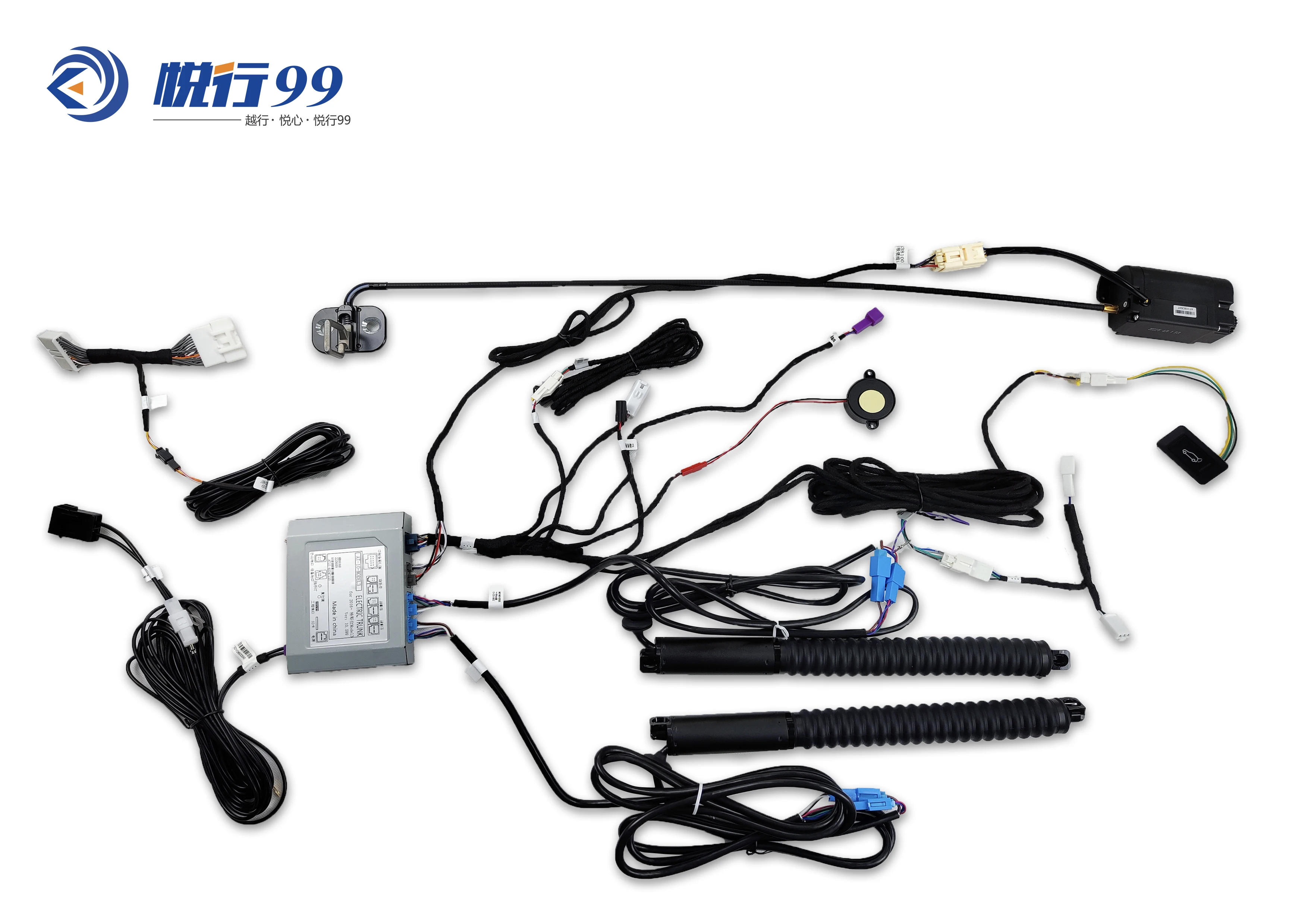 Автомобильный Автоматический Электрический подъемный затвор, замок задней двери для Tesla Model 3 power Frunk, ножной датчик