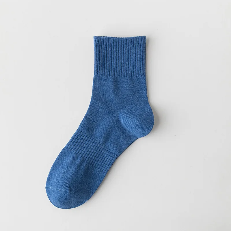 Custom Socks Design Own Logo Crew Socks No Minimum Order Private Your Label Bamboo Cotton Black Man Sport Sock