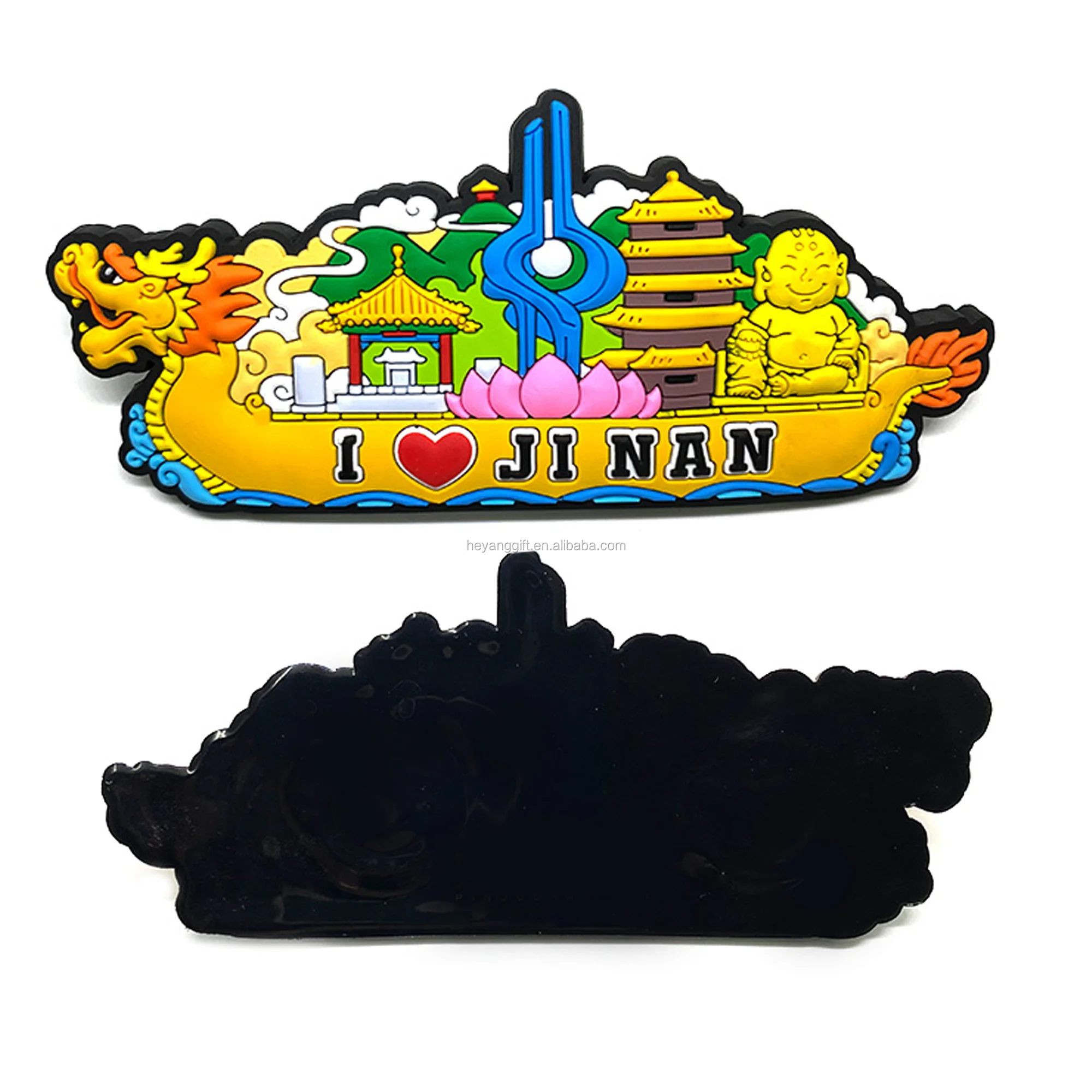 Promotional Customised Refrigerator Tourism Soft PVC Rubber Cute Fridge Magnet for Souvenirs Gifts