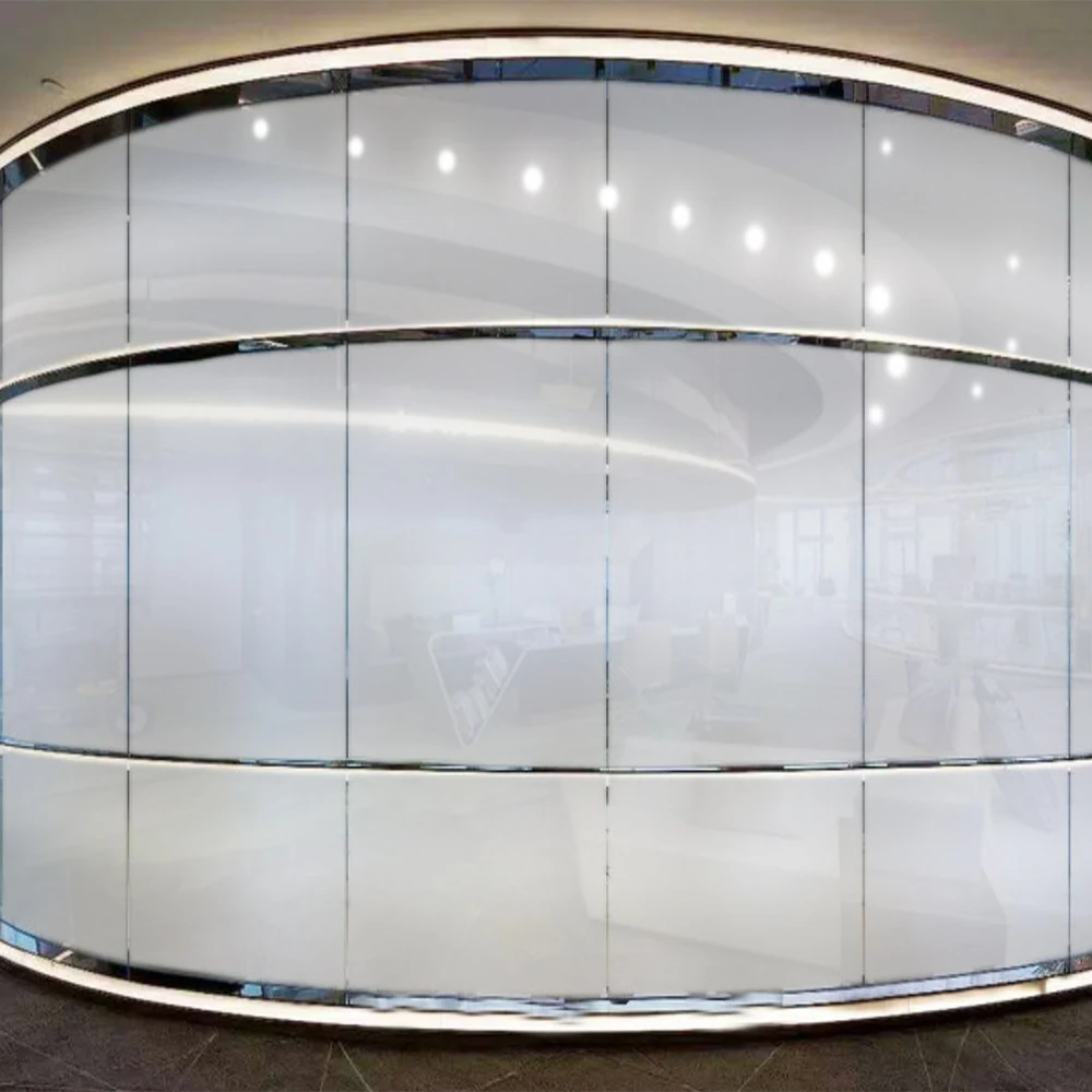 Factory price Clear 4mm 6mm 8mm 10mm 12mm  tempered Laminated smart glass panel