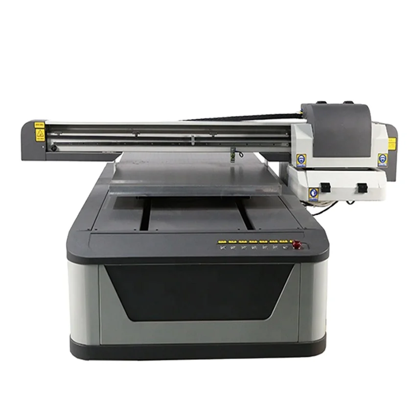 mental UV printerToshiba-printhead 6090 Flatbed UV Printers for indoor use