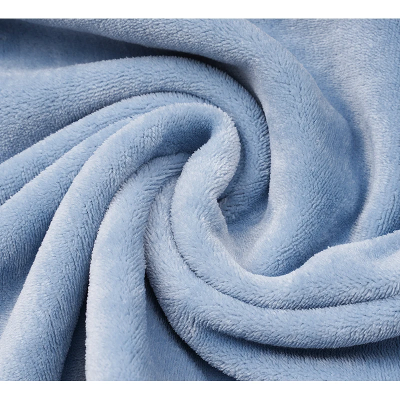 Good Quality Polyester Super Soft Thick Custom Fleece Blanket Flannel Blankets