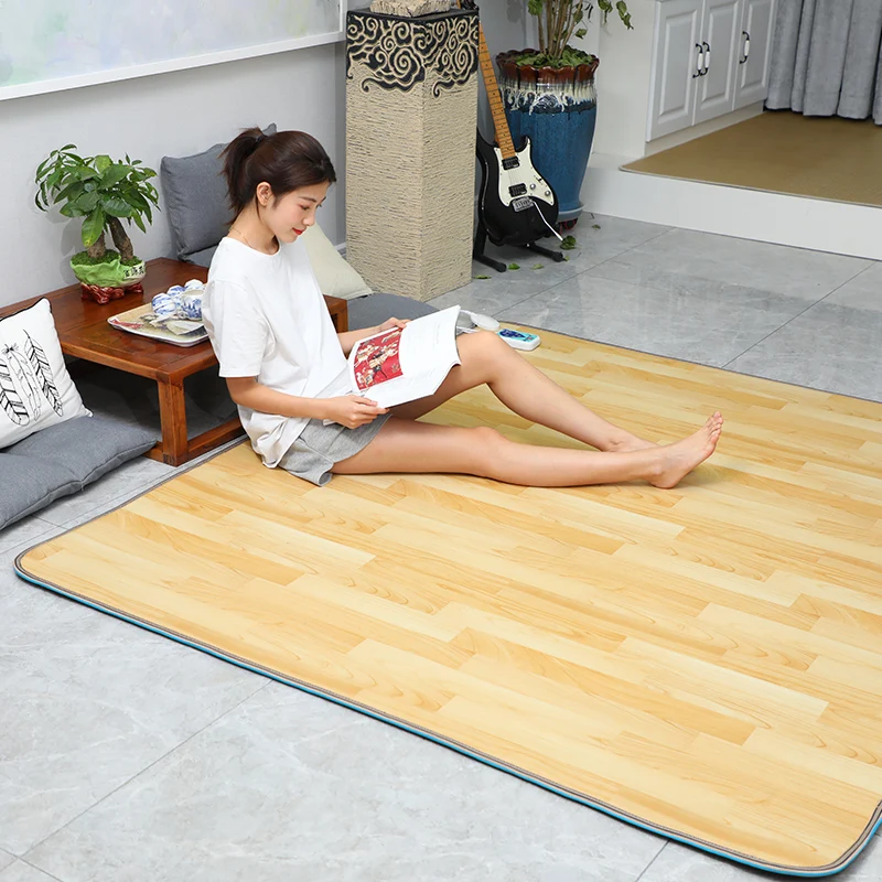 Sample Available  Waterproof  Electric Floor Heating Mat Home Use Electric Heat  Graphene Far Infrared Heat Mat For Cold Floor