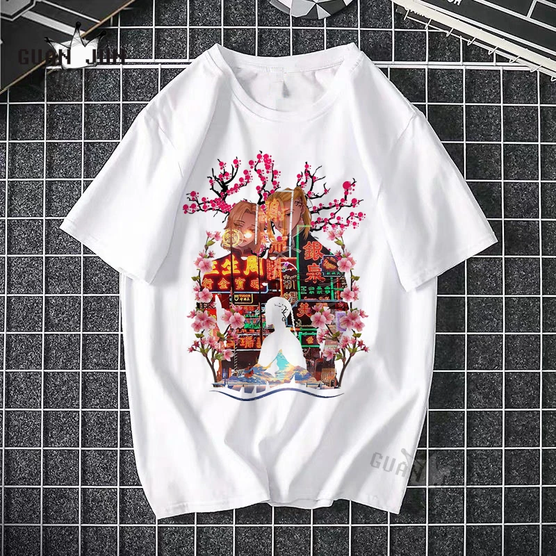Hot Japanese Anime tokyo revengers 2021 T Shirt Men Cartoon  T-shirt  Graphic Tees Unisex Tops Tshirt Male