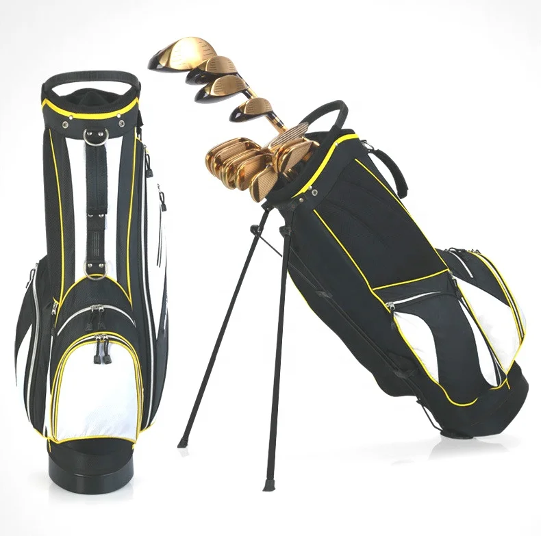 Blue custom golf stand bag Best selling golf bag for men with stand