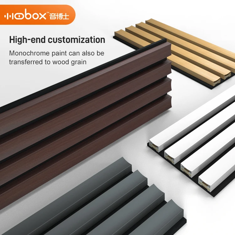 Custom High Standard Durable Fireproof Soundproof Acoustic Decorative Wall Panels