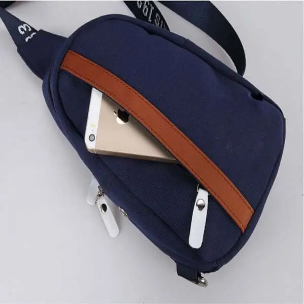 Bags Factory Customize Crossbody Triangle Sling FPD Backpack for Gablet PC Panel Display