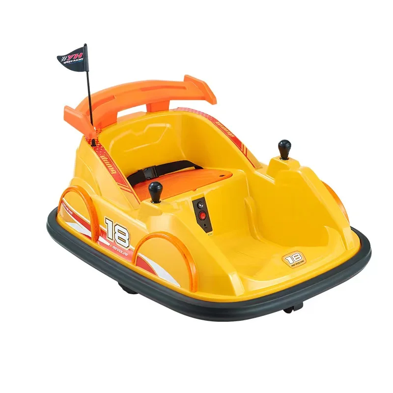 Hot Sale Low Price Kids Electric Four Wheels Bumper Car Music Remote Control Stroller Rotating Kart