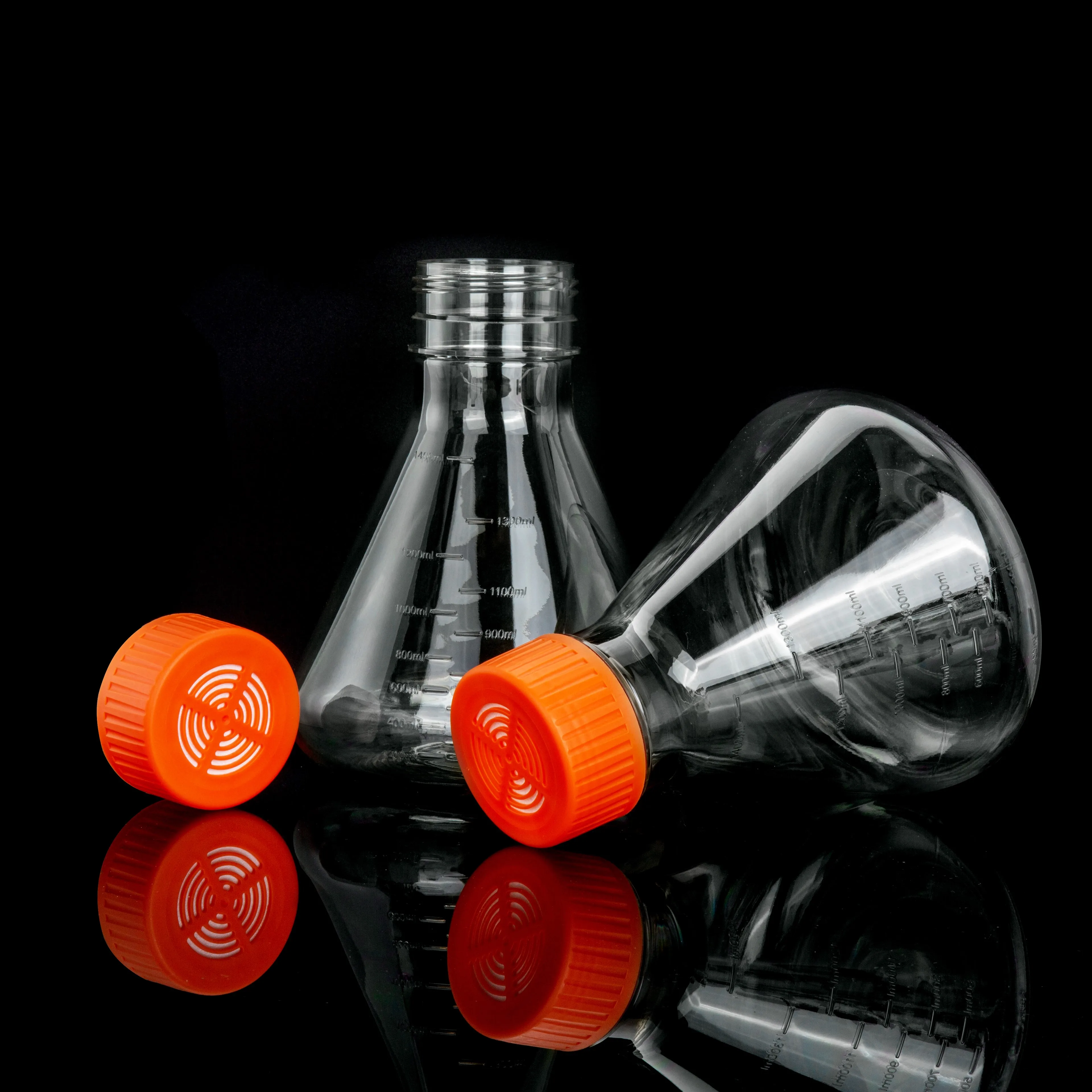 Высококачественная прочная пластиковая колба erlenmeyer 500 мл