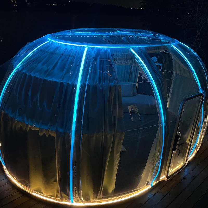 Transparent tent Outdoor Bubble House Spherical star tent Internet Celebrity Sun Room Homestay Restaurant Outdoor camping tent