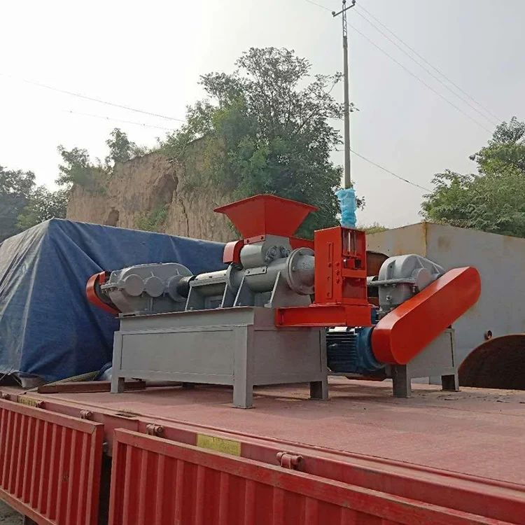 Flower shaped carbon powder rod forming machine, charcoal particle forming machine exported at a low price