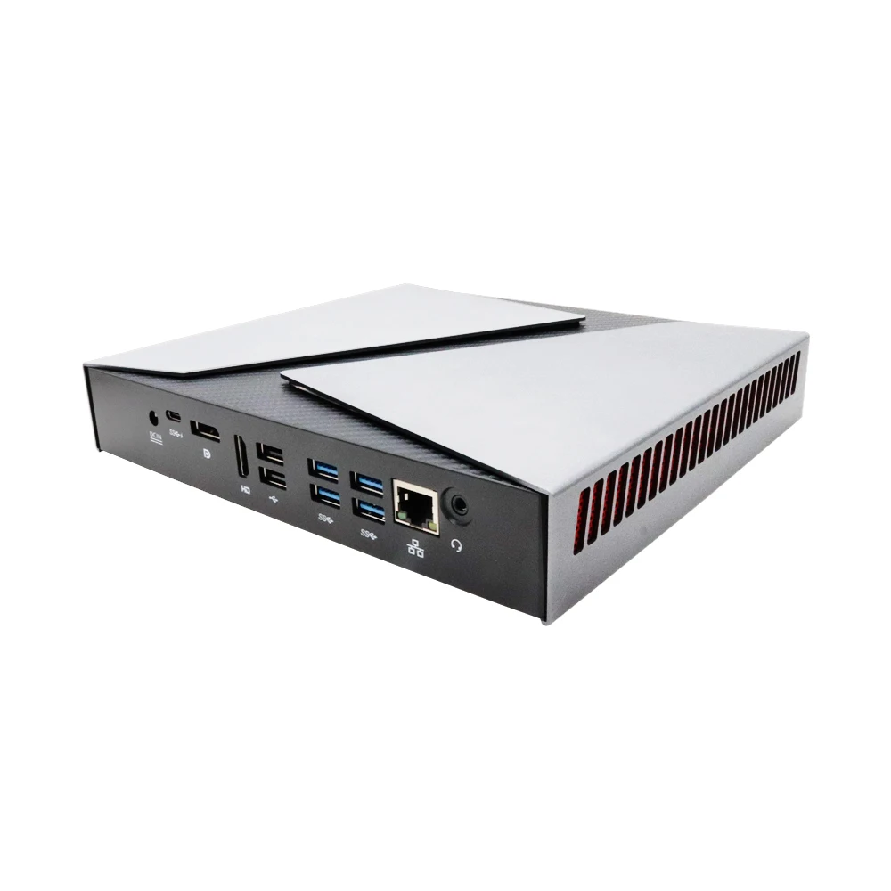 Onboard In-Tel Core I5/I7/I9 Win 8.1/Win 10/Linux With Full Copper Turbo Fan Mini PC For Gaming