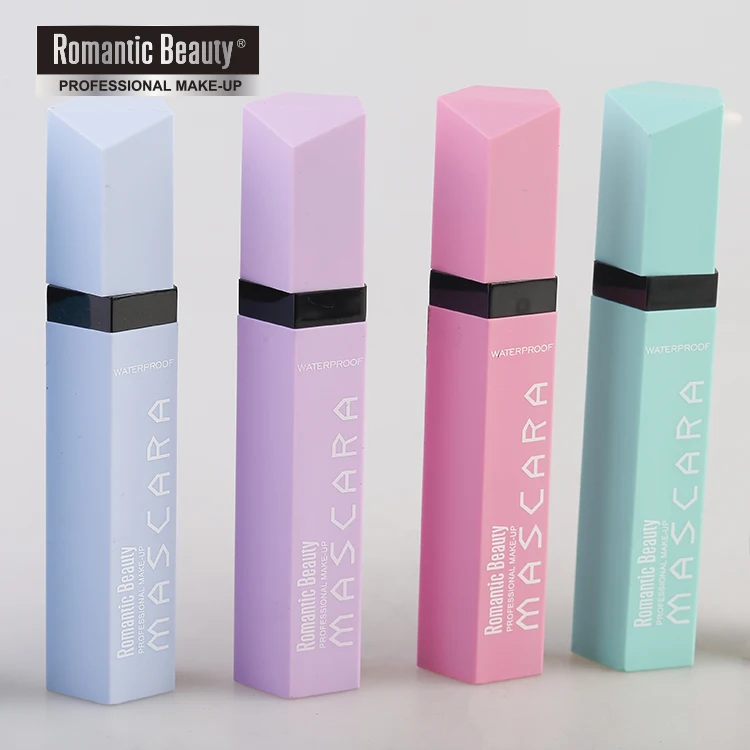 Romantic Beauty 3D Volume Mascara Makeup Fiber Lash Mascara Waterproof Mascara Extension Thick Long Curling Eyelash