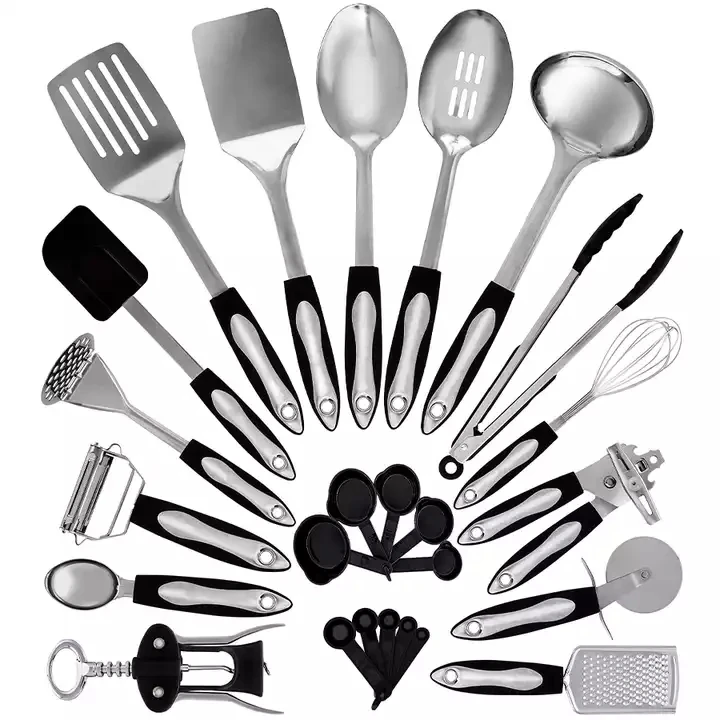 High Quality Smart Kitchen Tools Accessories Cooking Tools Stainless Steel Kitchen Utensils Set