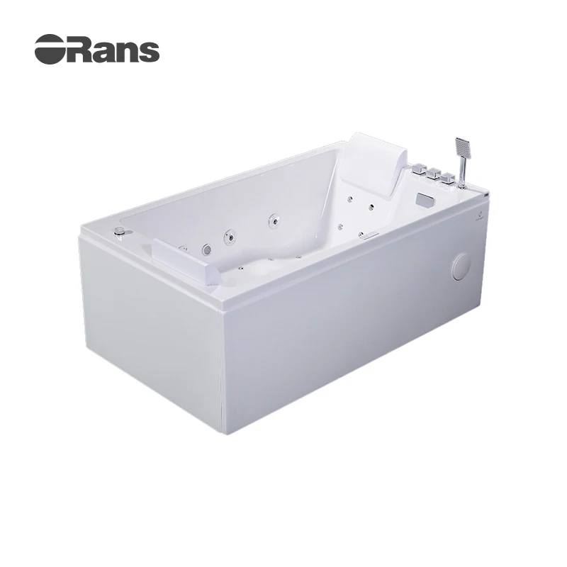 ORans Control Panel 2 People Massage Indoor Luxurious Jets Bathtub Whirlpools Rectangle Spa Bathtub