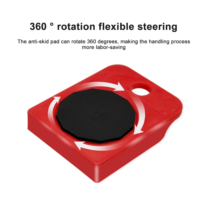 Hot selling Furniture Lifter Shifter Mover, Furniture Transport Hand Tool Set 5 Pcs for Safe and Easy Moving of Couches