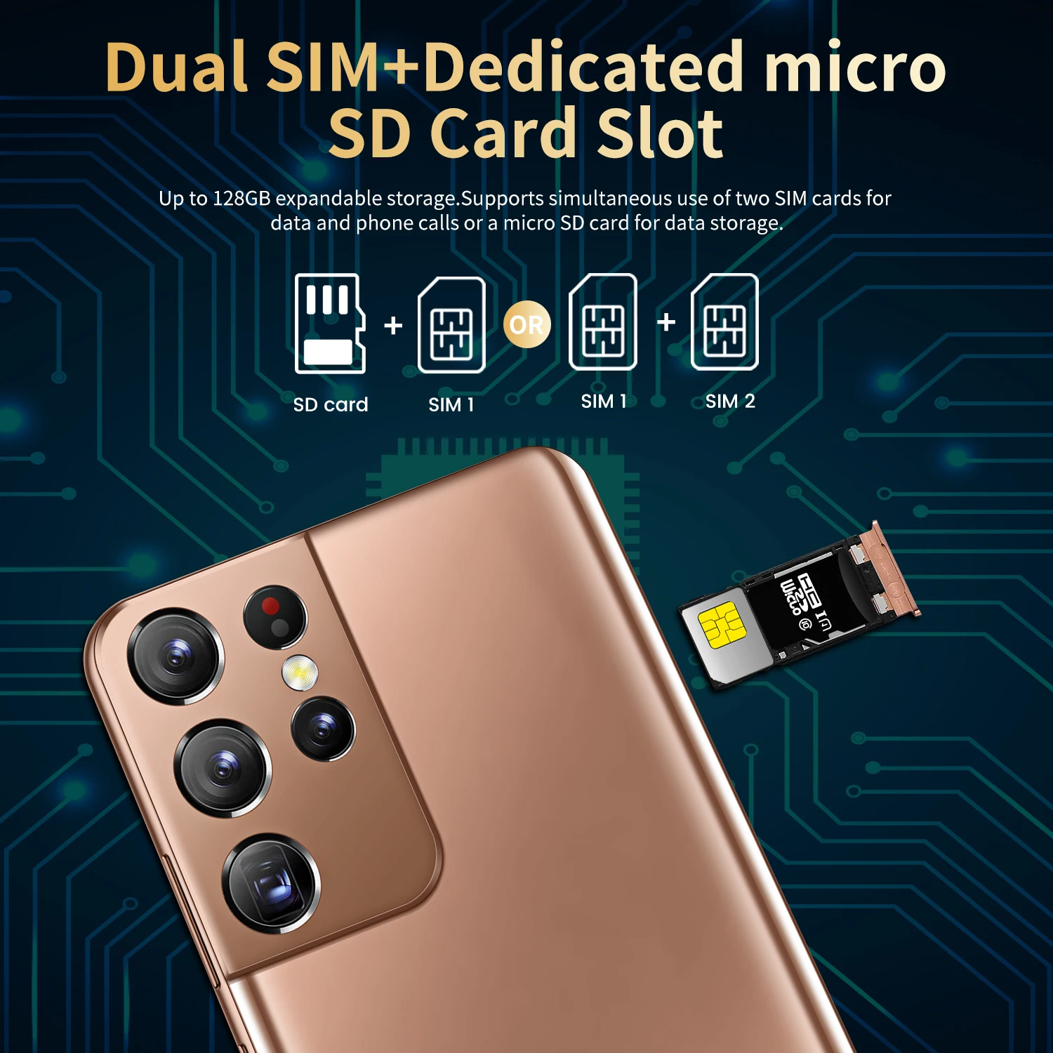 Смартфон S21 + 8 256 ГБ 6 7 дюйма Android 10 0 16 32 МП 5G
