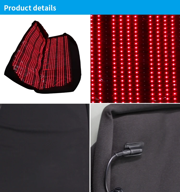 Full body infrared sauna blanket red light therapy 660/850nm led red light therapy sleeping bag