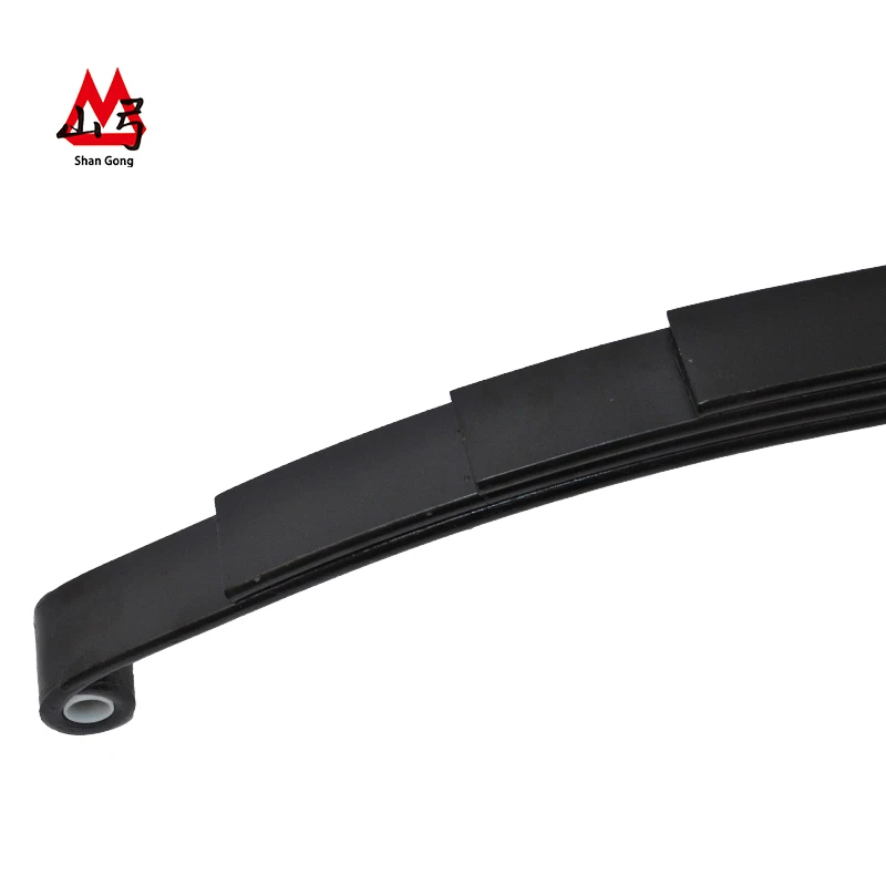Triple Trailer Rickshaw Flat Spring Steel Rear Truck Leaf Springs Suspension 1 Set Leaf Spring Hanger for Hino Front OEM Color