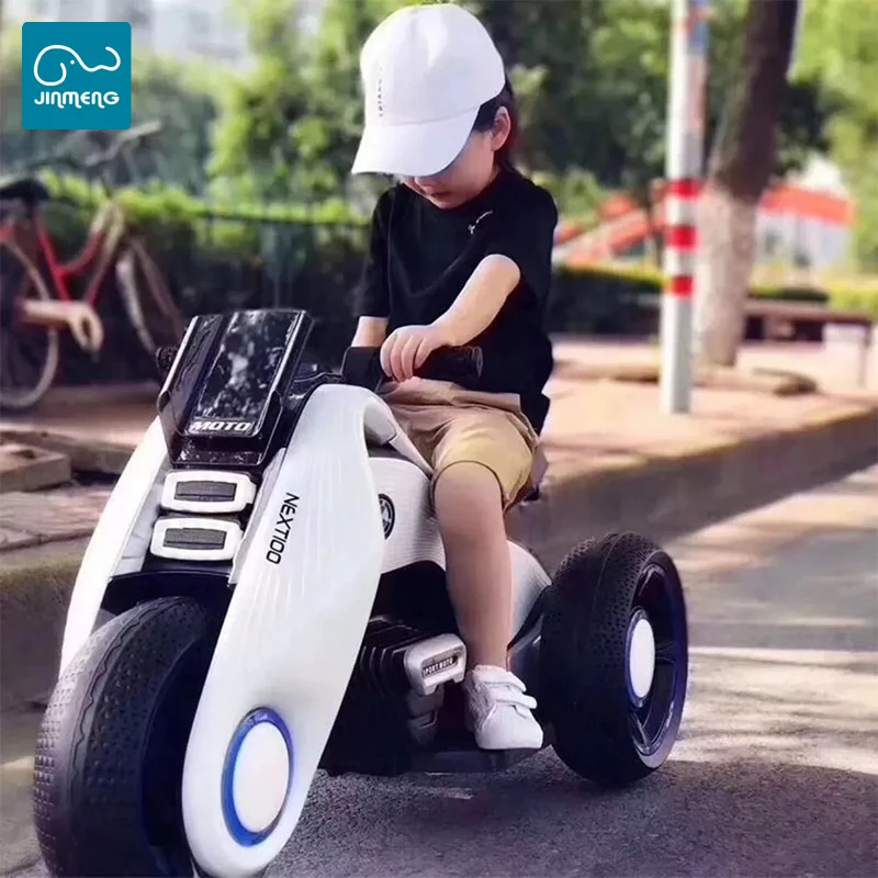 
Kids electric tricycle three-wheeled motorcycle electric three-wheeled, 6V battery powered electric motorcycle three-wheeled 