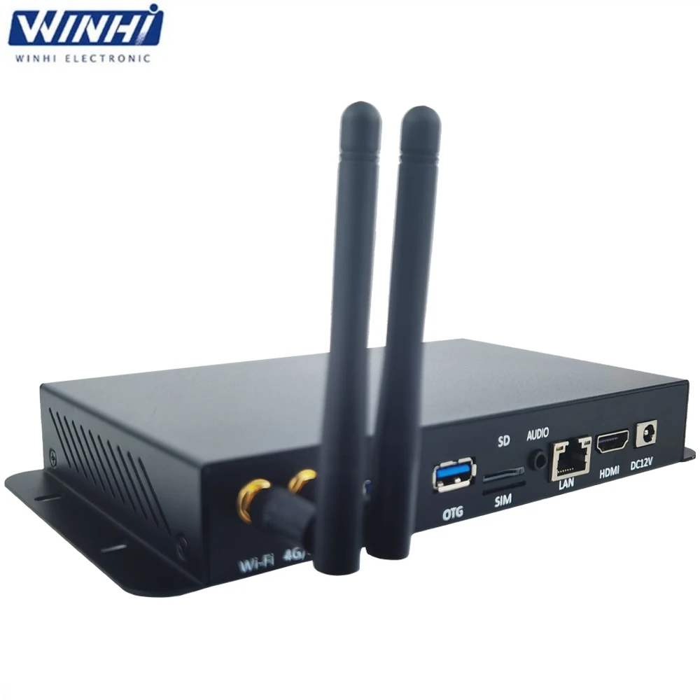 RK3588 RK3399 RK3568 RK3566 4K UHD HD-MI OUT USB3.0 intelligent 2.4G+5G dual-band WIFI Android13  LCD digital signage player box