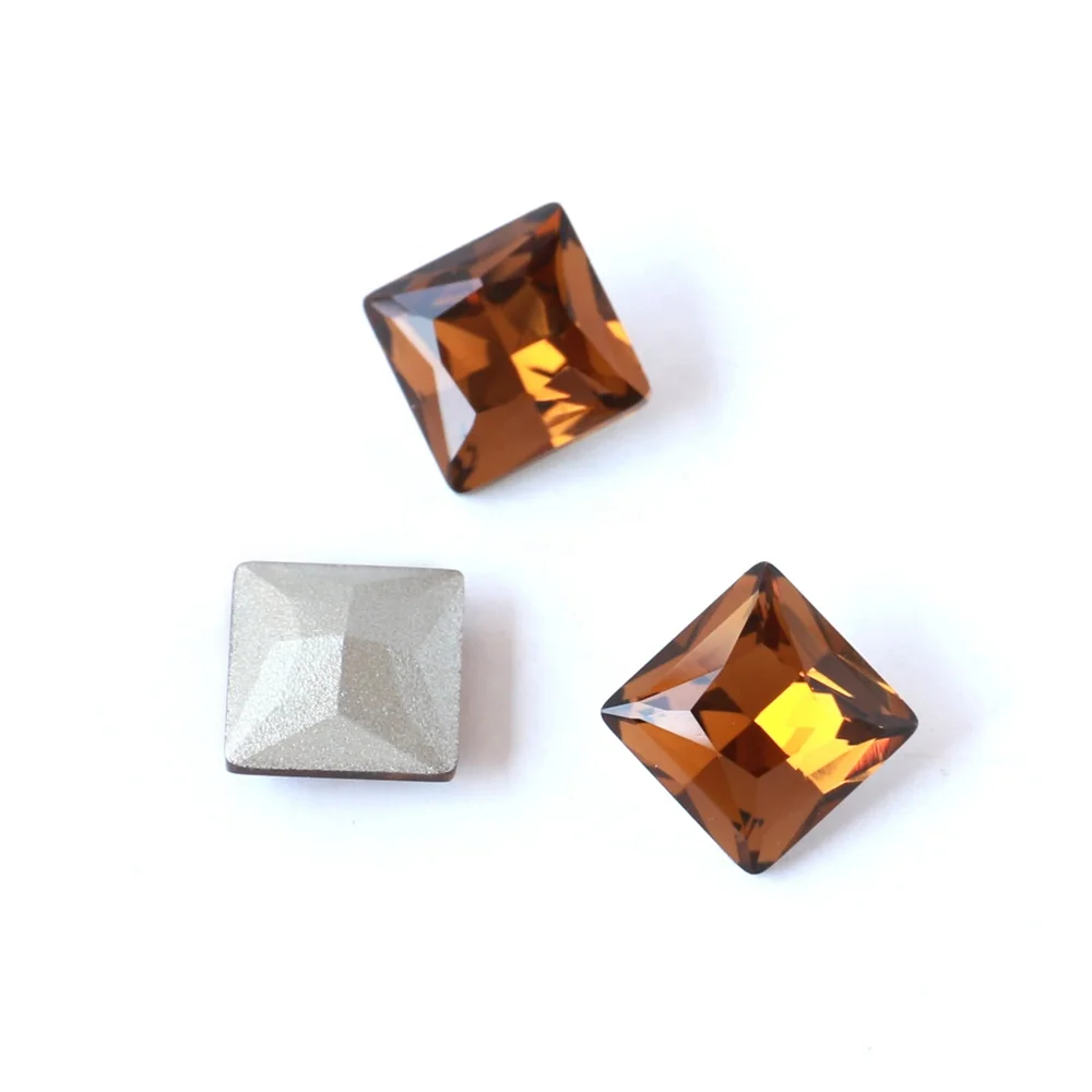 Квадратные 8 мм точечные кристаллы для изготовления ювелирных изделий