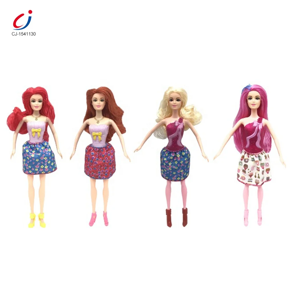 Chengji волшебные подарки для девочек кукла munecas 11 5 дюйма сплошное тело сменные цвета моющиеся куклы набор игрушек