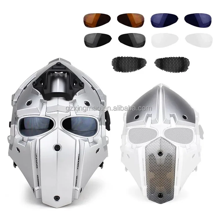  Wosport Breathable mesh Outdoor riding CS field equipment tactical helmet Paintball Airsoft Mask Light