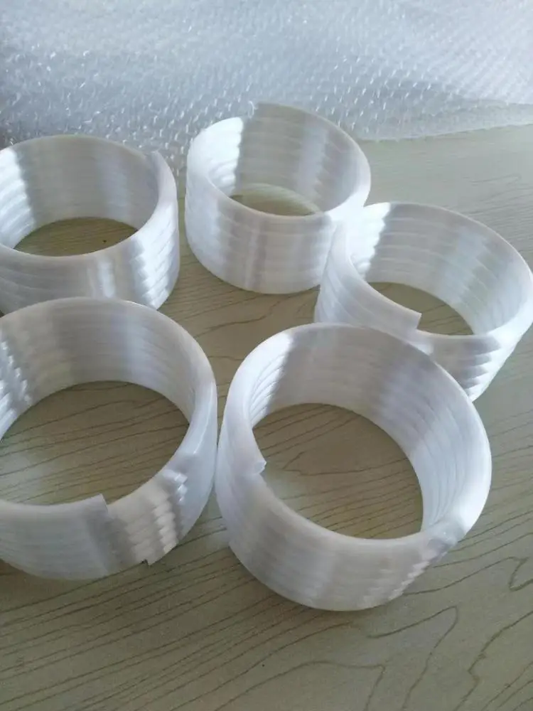 Helix Milky Quartz Tube Spiral Quartz Glass Tube