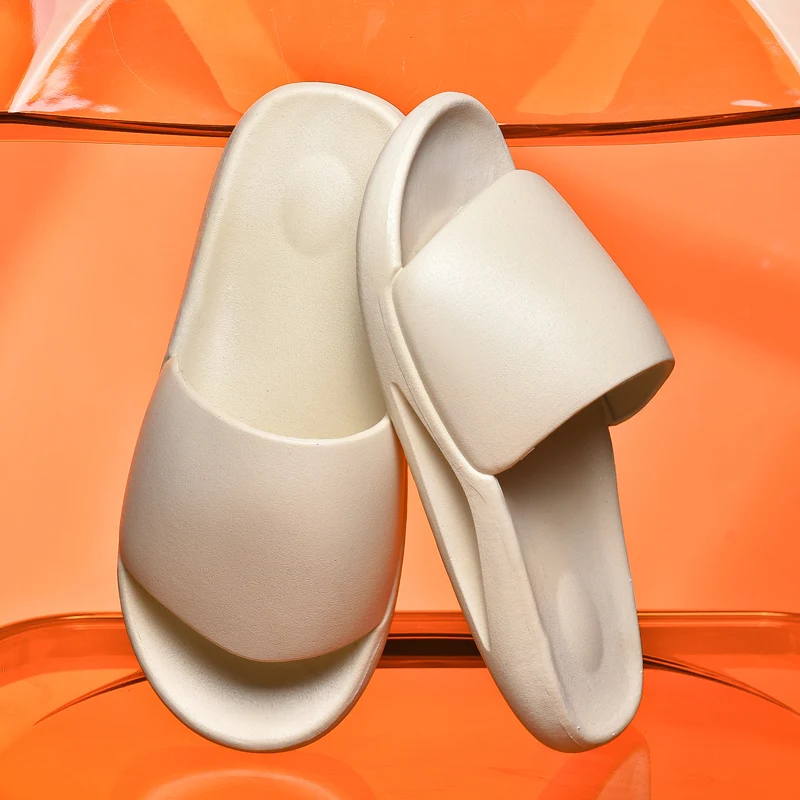 Wholesale Women Men Unisex Eva Injection Sandals Bath Beach And Indoor Slip On Slippers