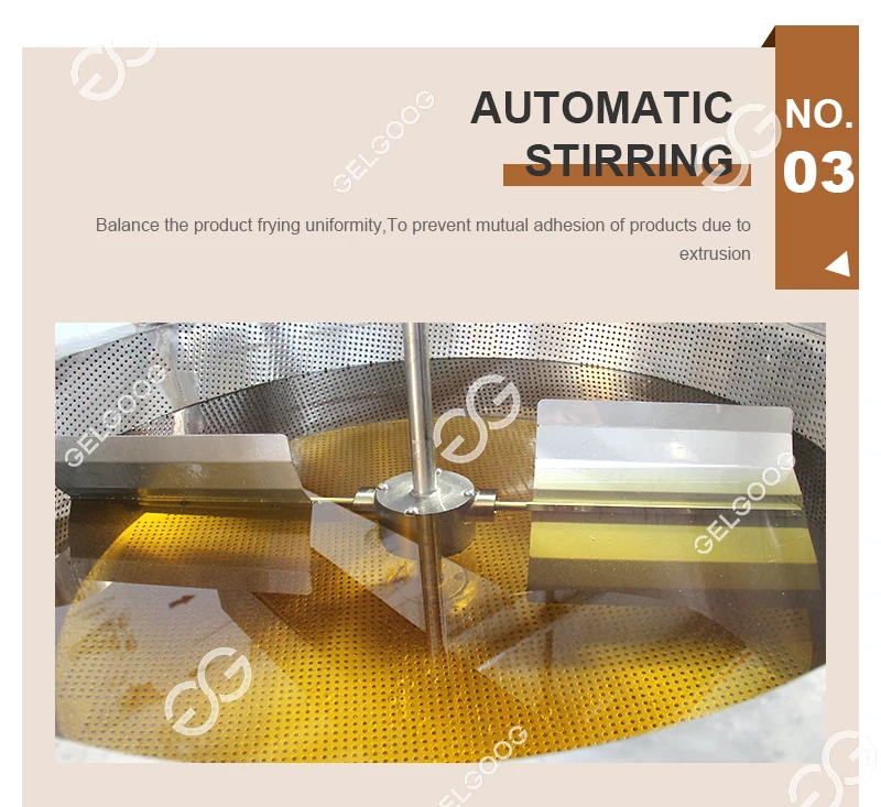 Commercial Fried Food Frying Machine Fish Ball Fryer Equipment