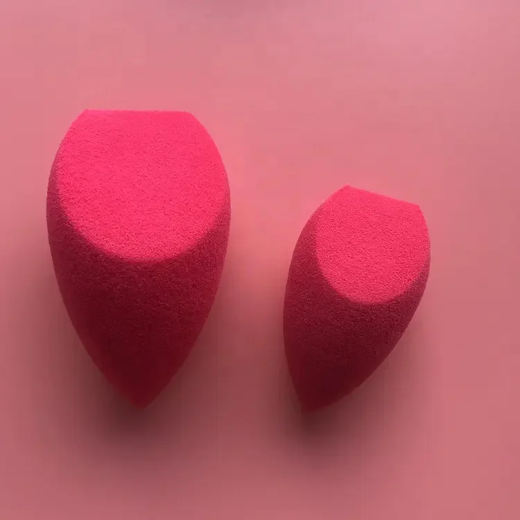 Esponja De Maquiagem Pore Soft Make Up Blender Bevel Slanted Flat Side 2 Cut Foundation makeup beauty Sponge