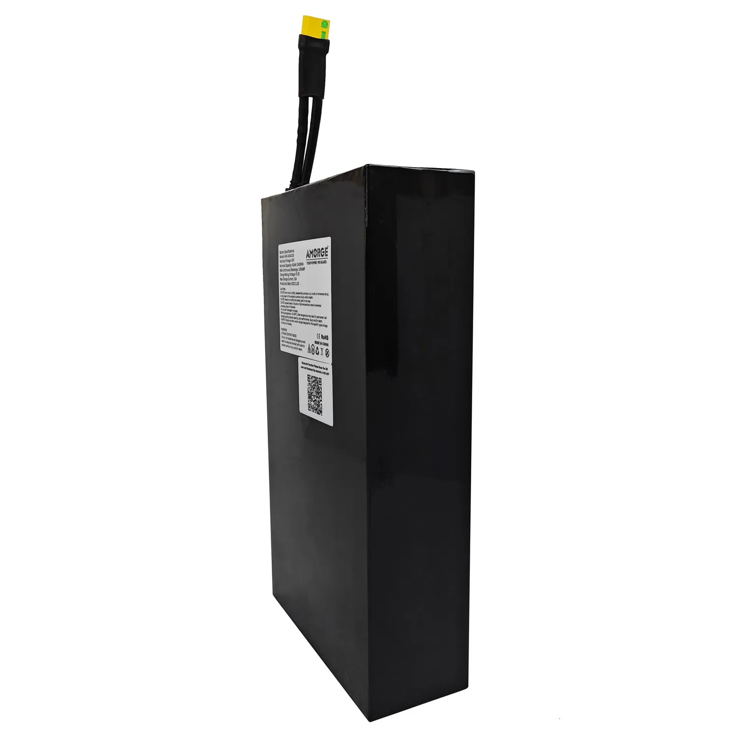 AMORGE 60 В 40AH 100AMP литиевая батарея с JBD Bluetooth BMS