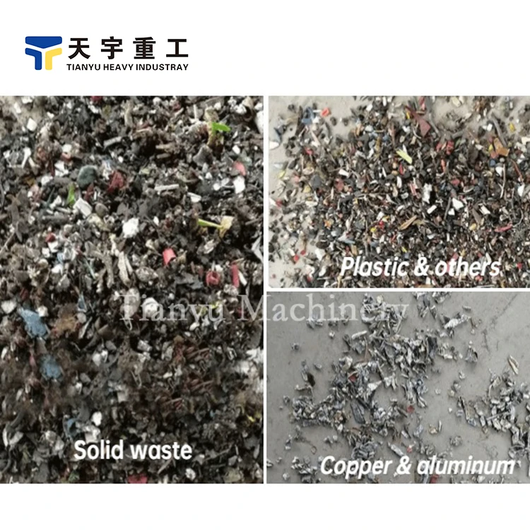 Scrap Recycling Equipment Mixed Metal Solid Waste Recycling Aluminum Removal Pet Flakes Eddy Current Magnetic Separator Machine