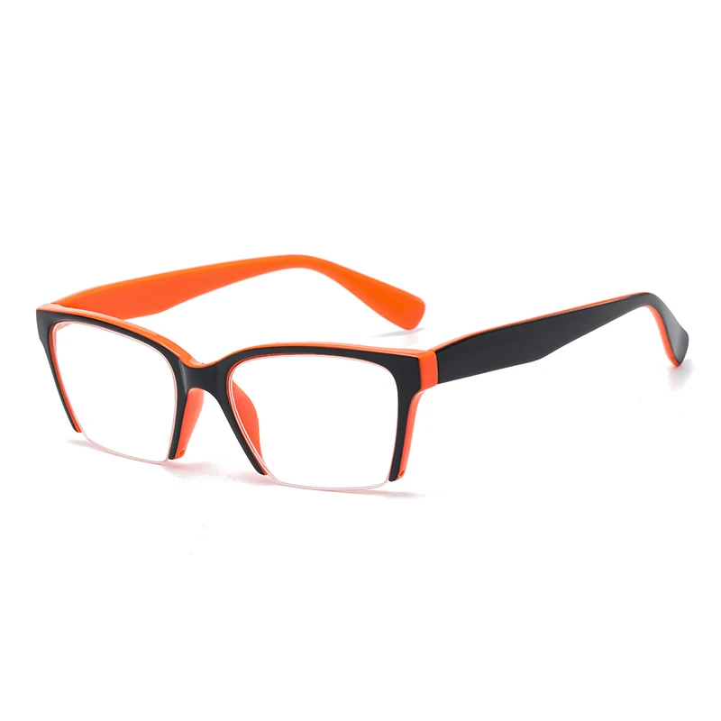 F8214 full rim TR frame colored presbyopia minus supplier wholesale glasses women corrective eyeglasses flexible Reading Glasses