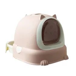 Direct Sell Big Space Fully Enclosed Door Large Cat Litter Box Deodorizing Cat Indoor Automatic Cat Toilet