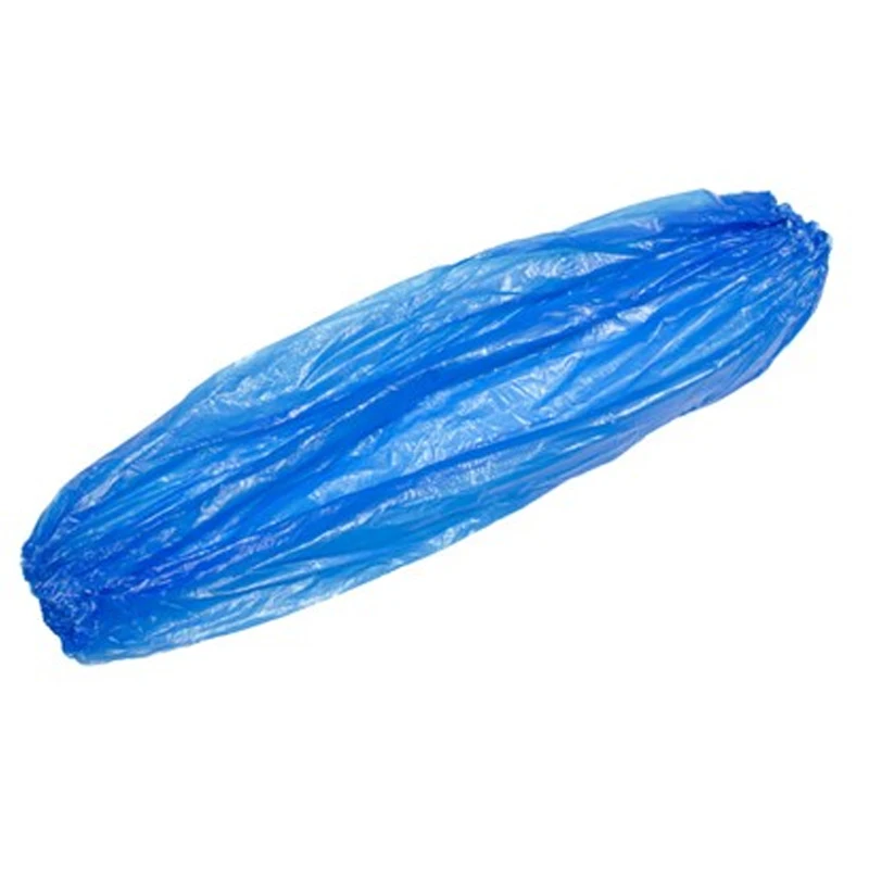 PE Cover Sleeves with Elastic Band on Cuffs Over Sleeves Food Handling Disposable Sleeved Cover