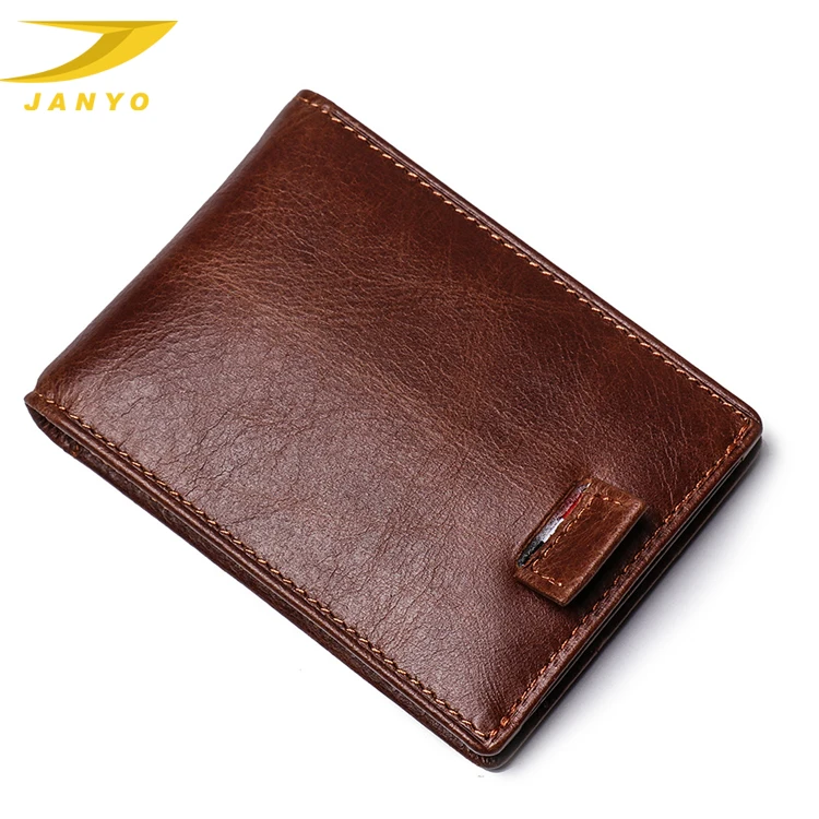  Wholesale short luxury multifunctional minimalist travel genuine leather branded men wallet 2021