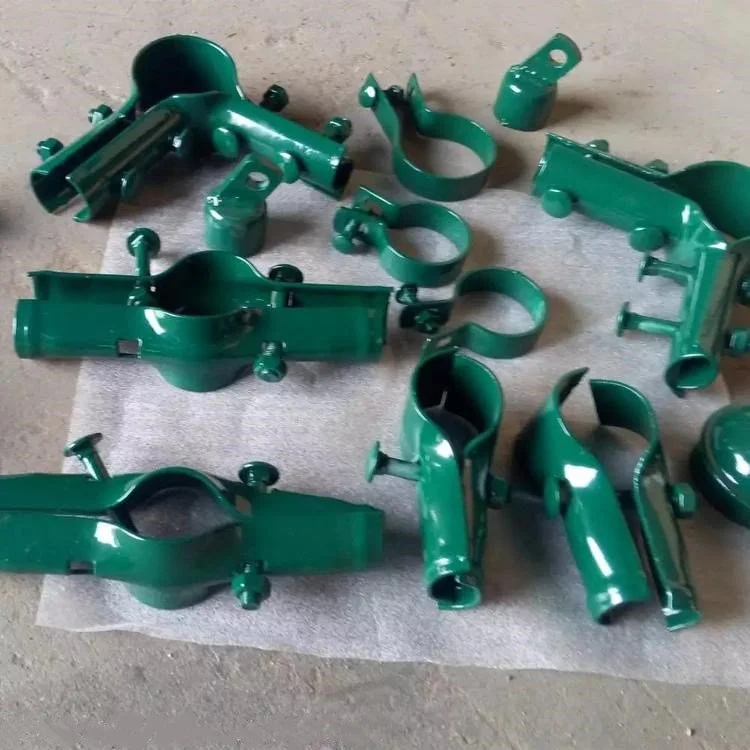 Hot dipped galvanized chain link fence accessories For sale fencing fitting parts