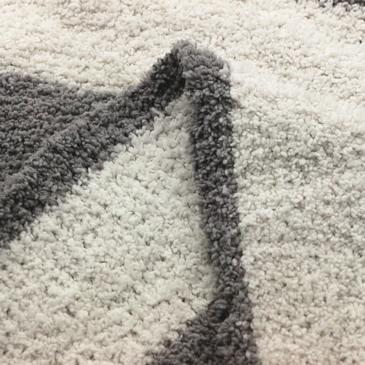 Fancy Feather Yarn Rove Coarse Half Velvet Fabric Knit Weft Stripe Chenille Centipede Yarn Dyed Stripe Half Fleece Velour Fabric