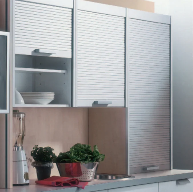 factory Price Pvc Kitchen Cabinet Roller Shutter Tambour Door