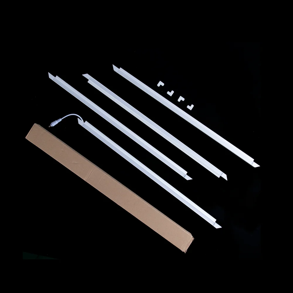 Compact Size Fast Delivery Linear Square LED Light 600X600 2x2 40w Detachable Frame LED Light for Office Ceiling Light